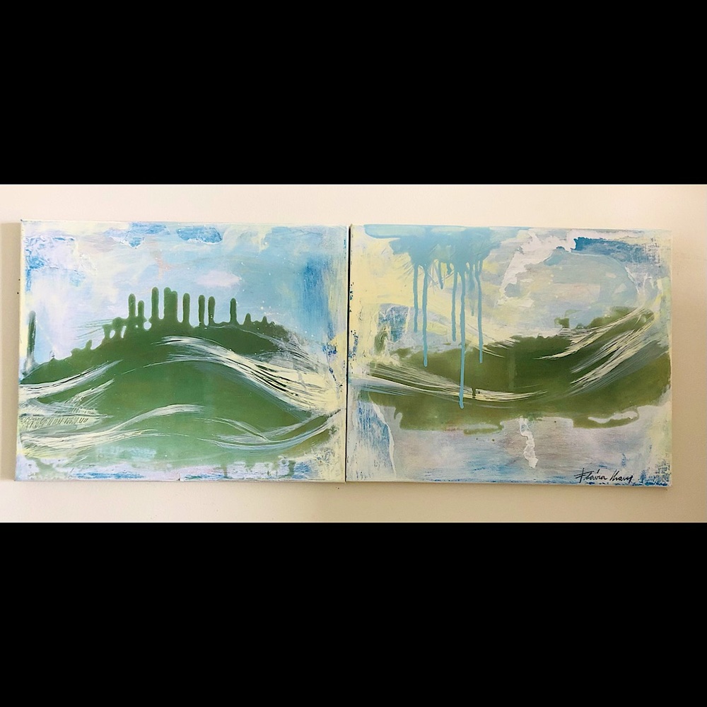 ABSTRACT BIG WAVE